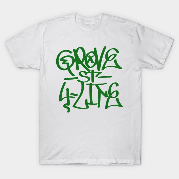 Grove Street Graffiti T-Shirt by Attitude Shop